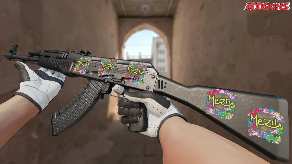 Sticker | mezii (Holo) | Budapest 2025 inspecting