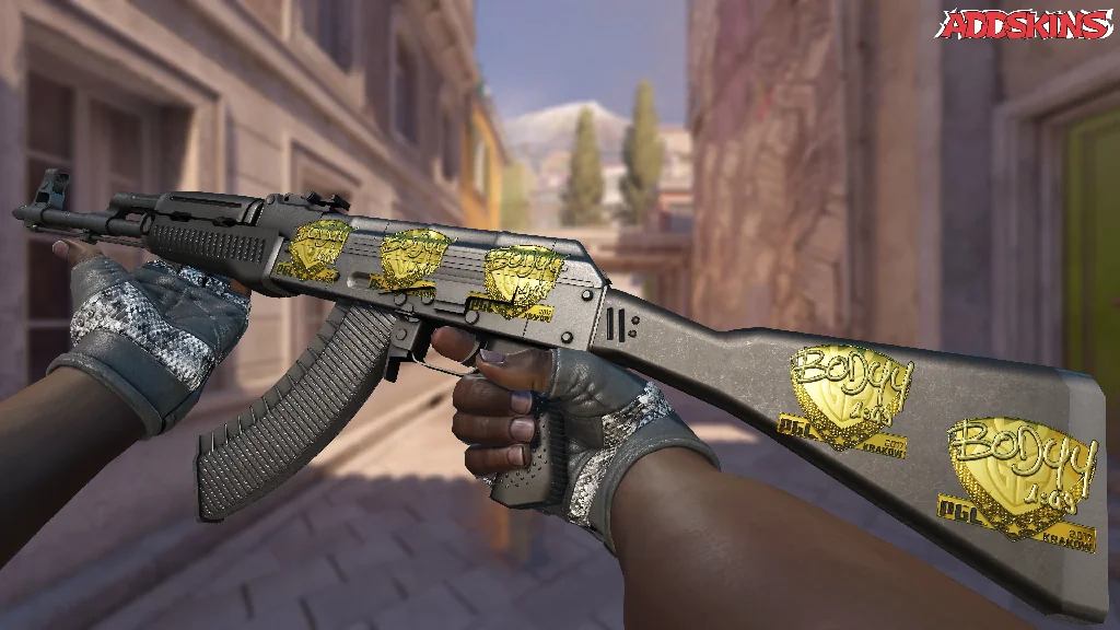 Sticker | bodyy (Gold) | Krakow 2017 inspecting