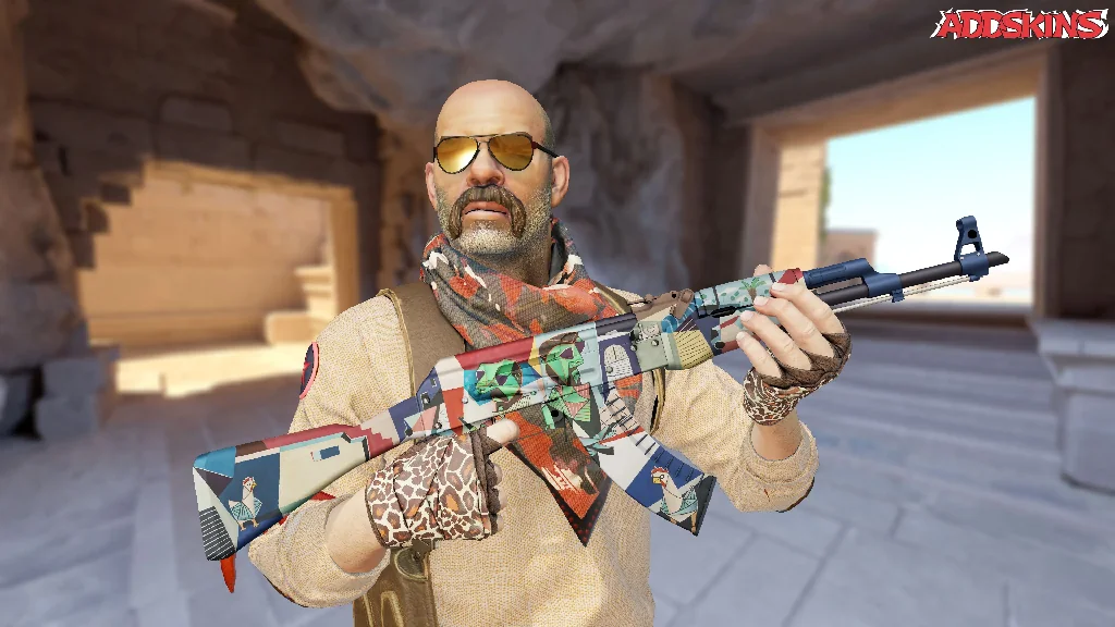 AK-47 | Leet Museo pose-1