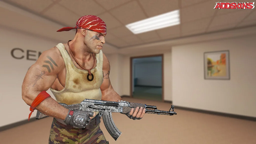 AK-47 | Steel Delta pose-3
