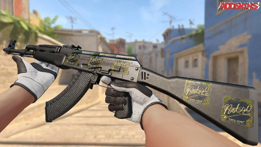 Sticker | nitr0 (Gold) | Austin 2025 inspecting