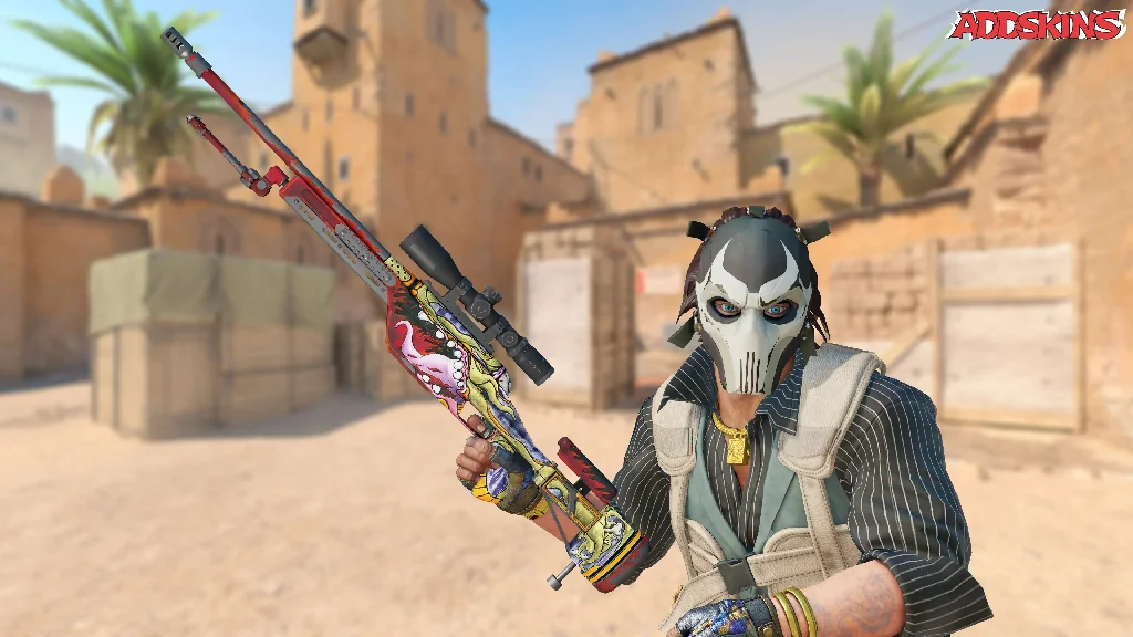 SSG 08 | Bloodshot pose-2