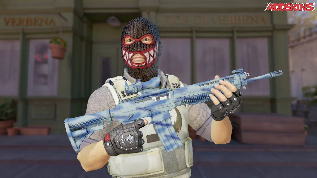 SG 553 | Wave Spray pose-1