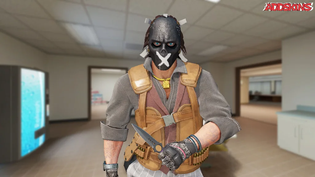 ★ Skeleton Knife | Ultraviolet pose-1