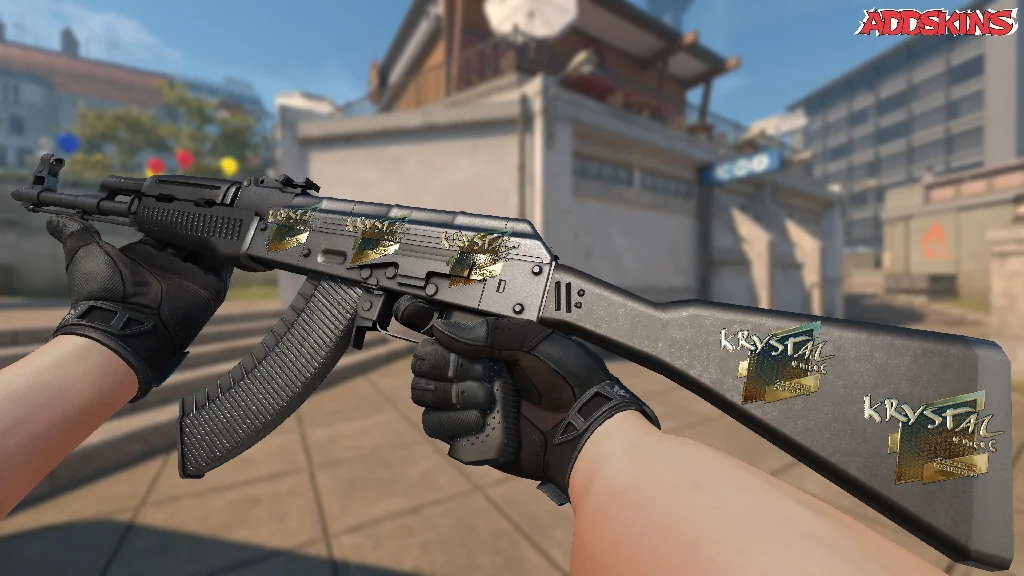 Sticker | kRYSTAL (Gold) | Boston 2018 inspecting