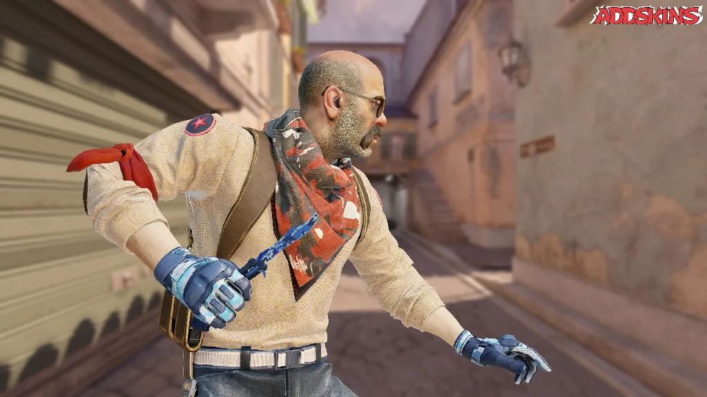 ★ Butterfly Knife | Bright Water pose-3