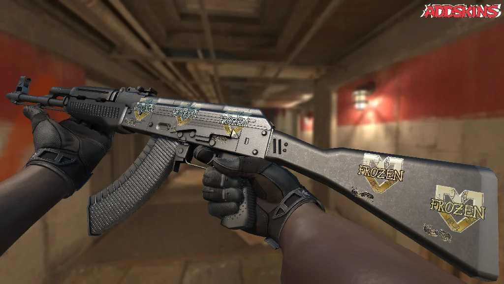 Sticker | frozen (Gold) | Paris 2023 inspecting