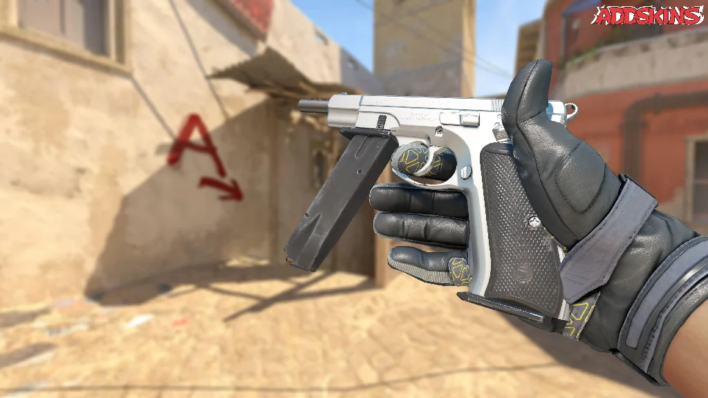 CZ75-Auto | Silver inspecting