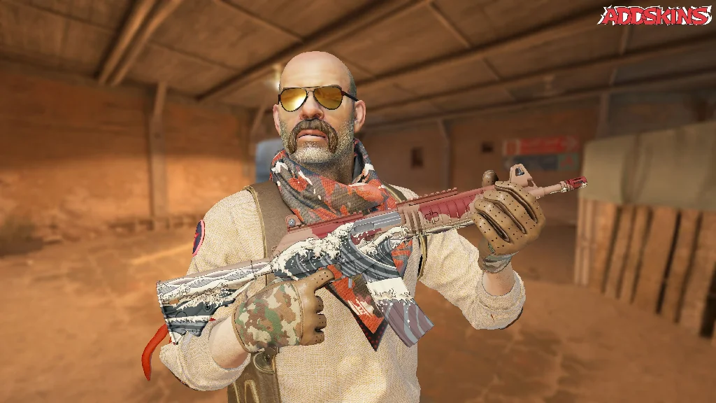Galil AR | Crimson Tsunami pose-1