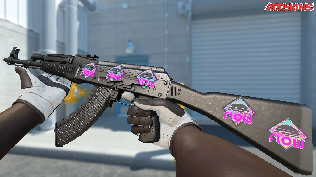 Sticker | Miami Flow (Holo) inspecting