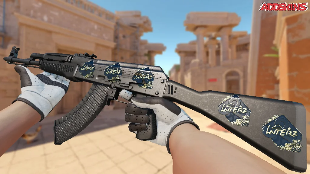 Sticker | interz (Gold) | Rio 2022 inspecting