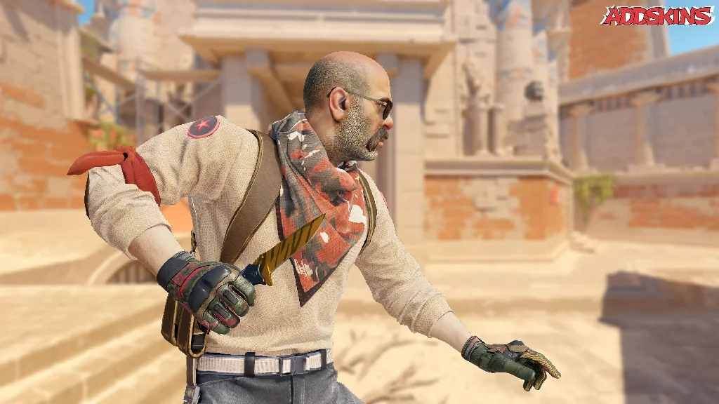 ★ Nomad Knife | Tiger Tooth pose-3