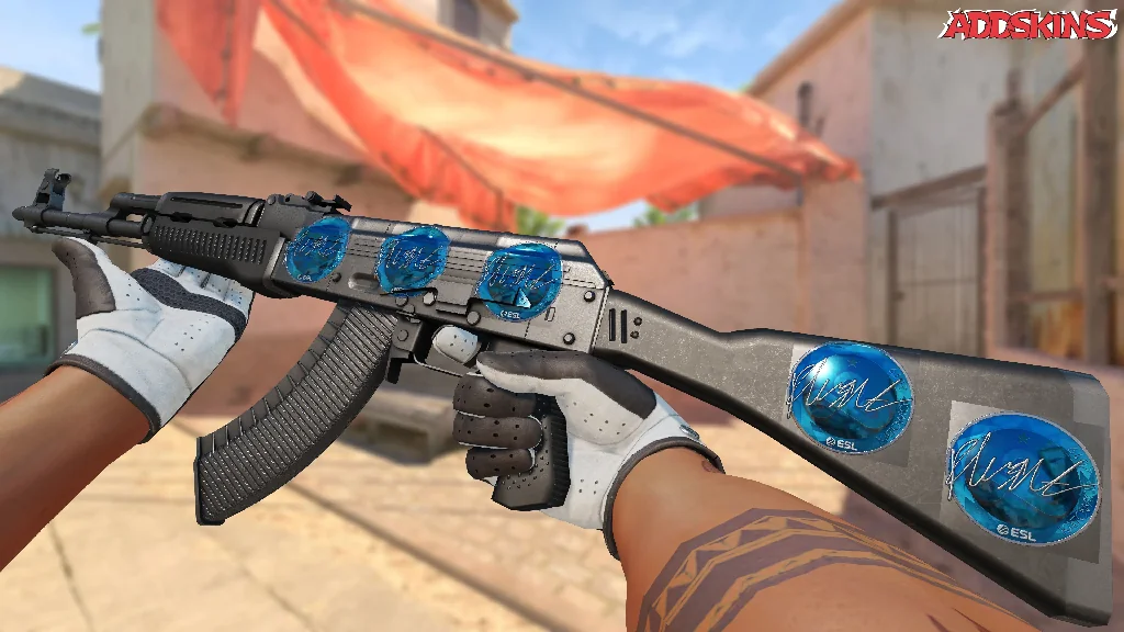 Sticker | flusha (Foil) | Katowice 2019 inspecting