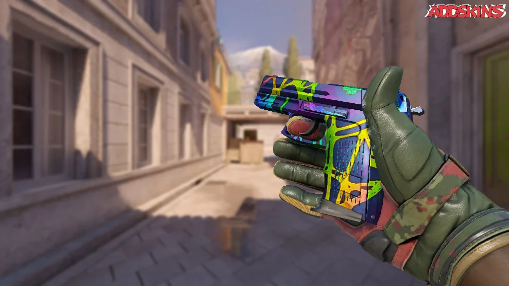 P2000 | Acid Etched inspecting