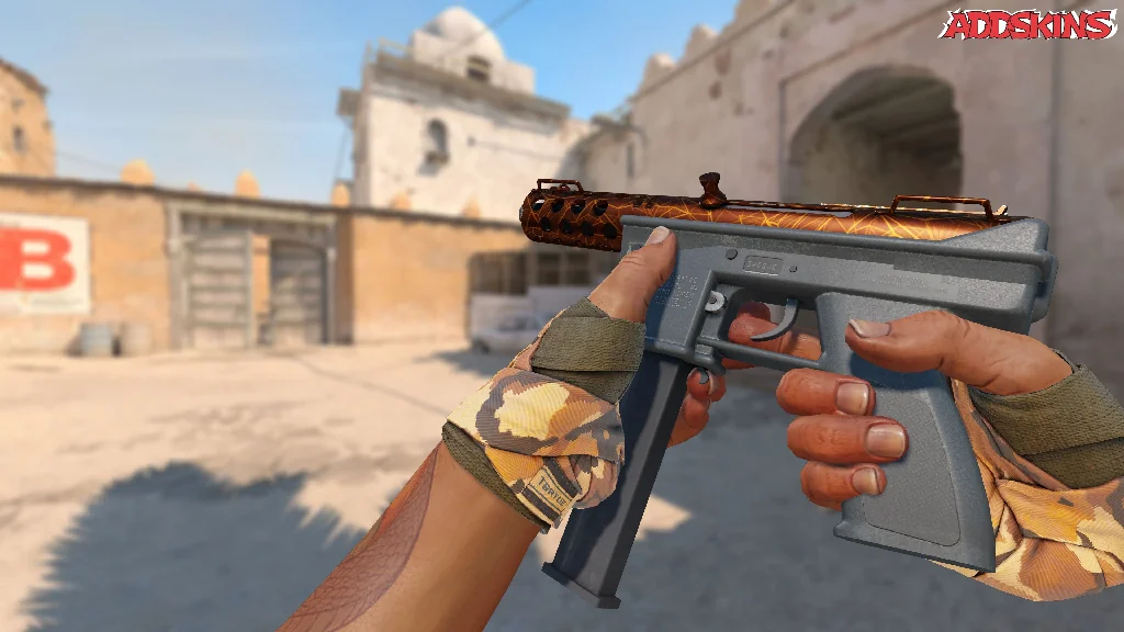 Tec-9 | Red Quartz inspecting