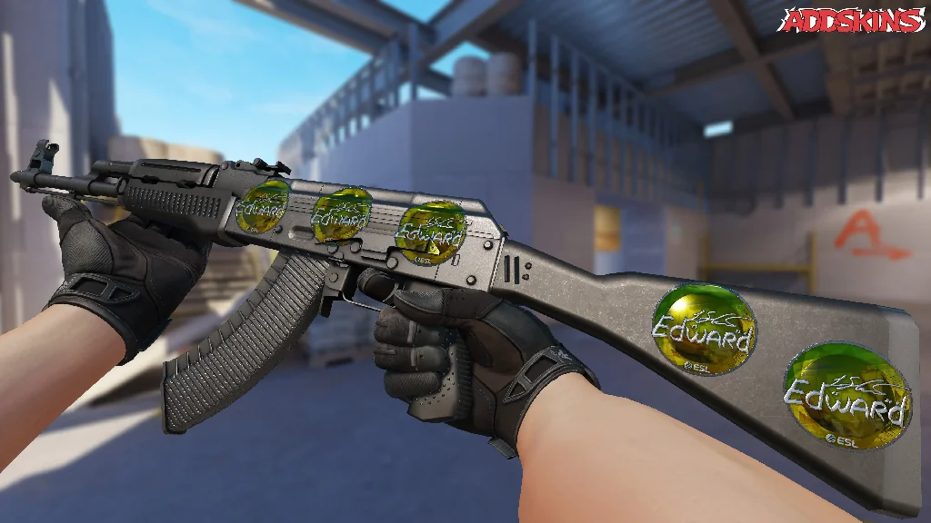 Sticker | Edward (Foil) | Katowice 2019 inspecting