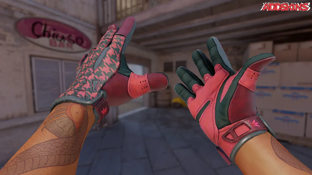 ★ Sport Gloves | Scarlet Shamagh inspecting