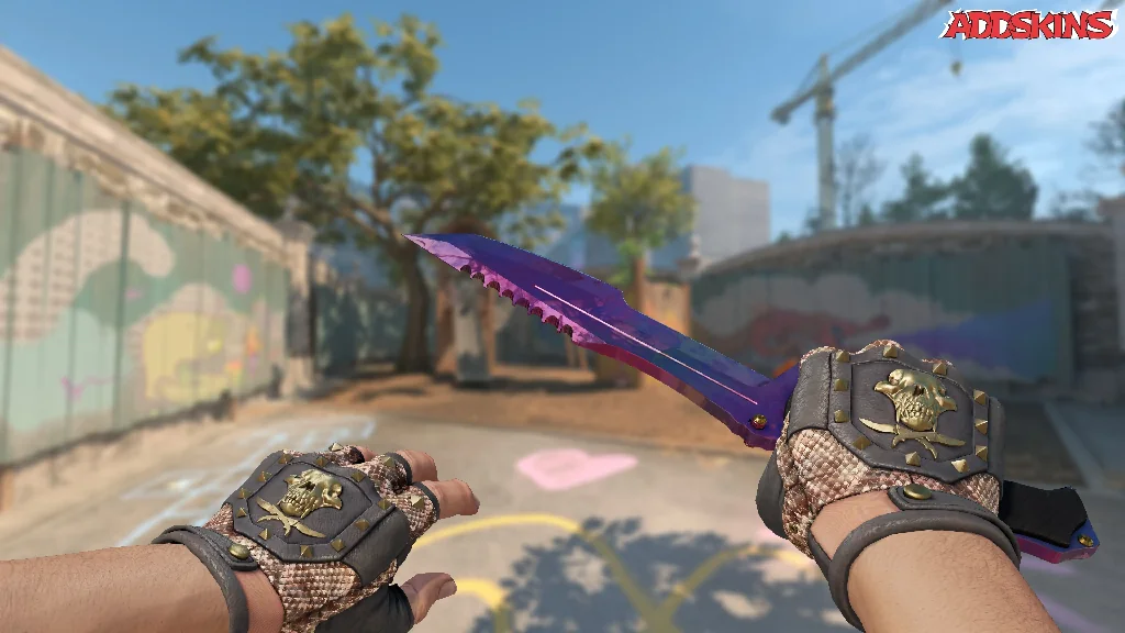 ★ Huntsman Knife | Doppler Phase 2 holding