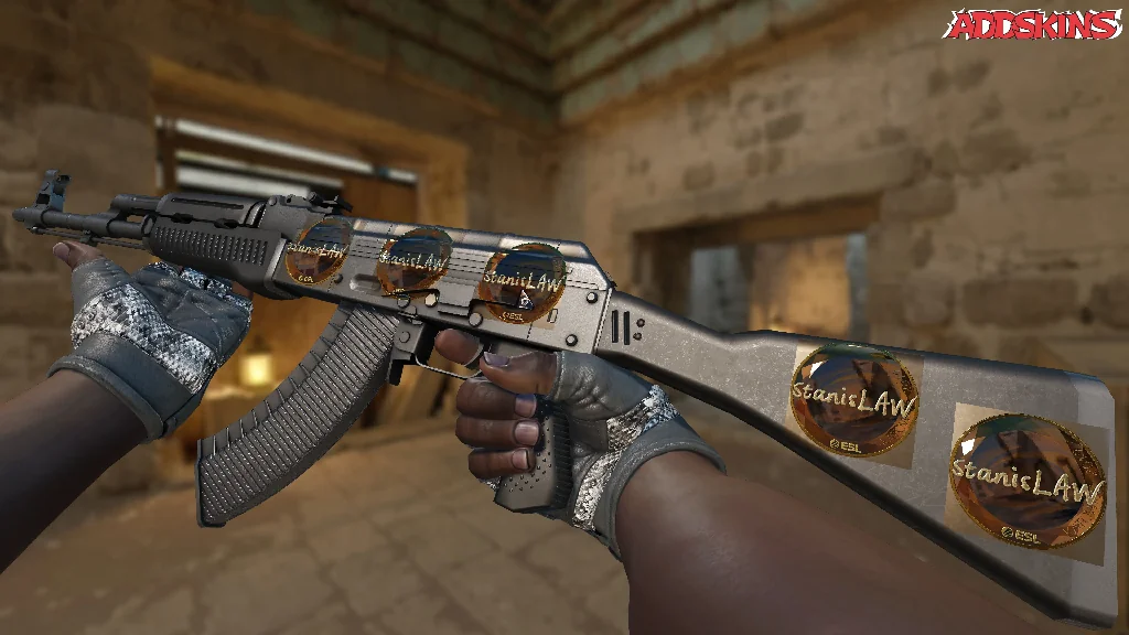 Sticker | stanislaw (Gold) | Katowice 2019 inspecting