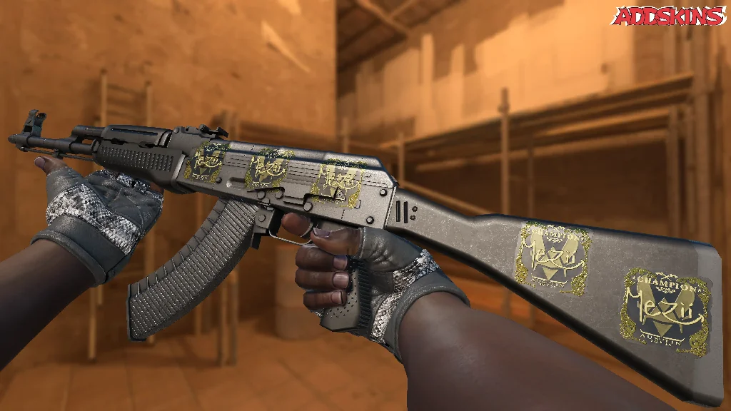 Sticker | mezii (Gold, Champion) | Austin 2025 inspecting