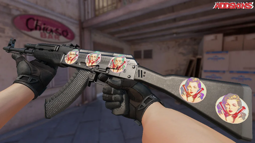 Sticker | Merietta (Holo) inspecting