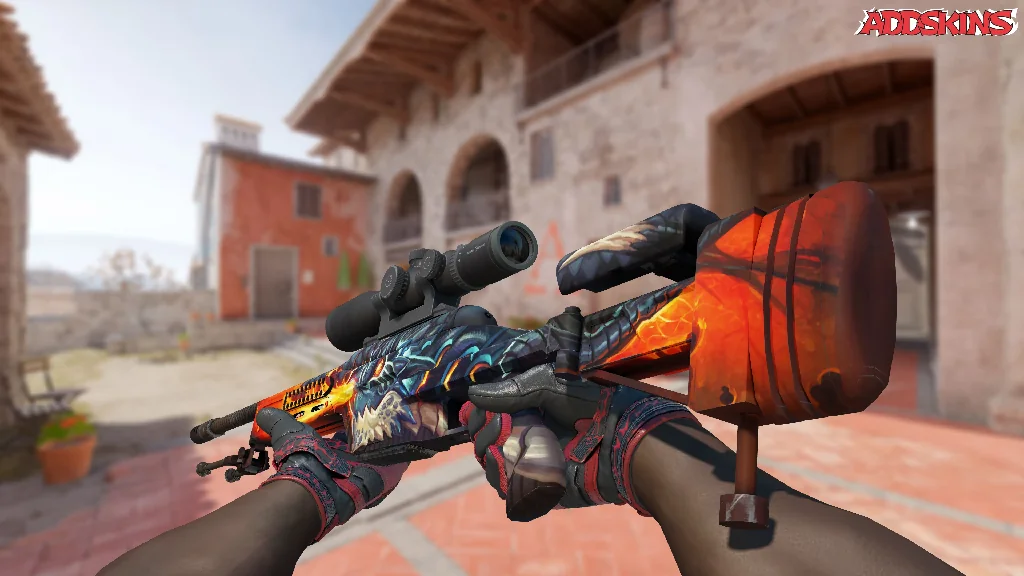 SSG 08 | Dragonfire inspecting