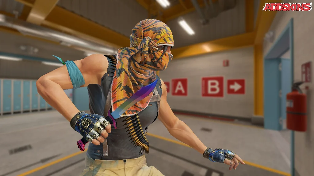 ★ Bowie Knife | Fade pose-3