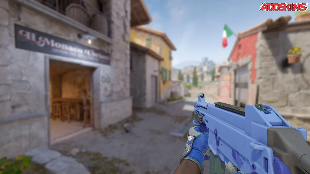 UMP-45 | Indigo holding