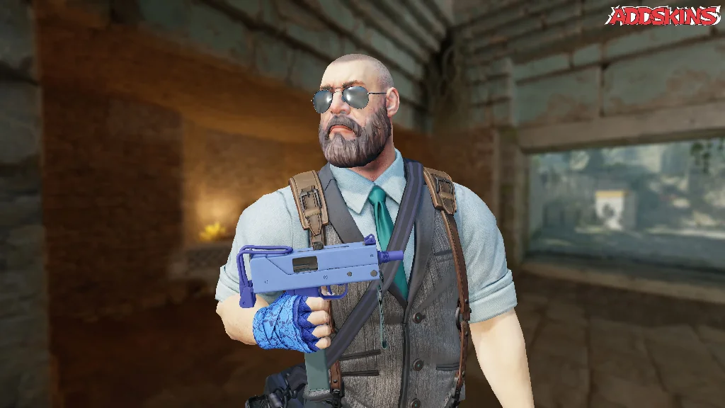 MAC-10 | Indigo pose-1