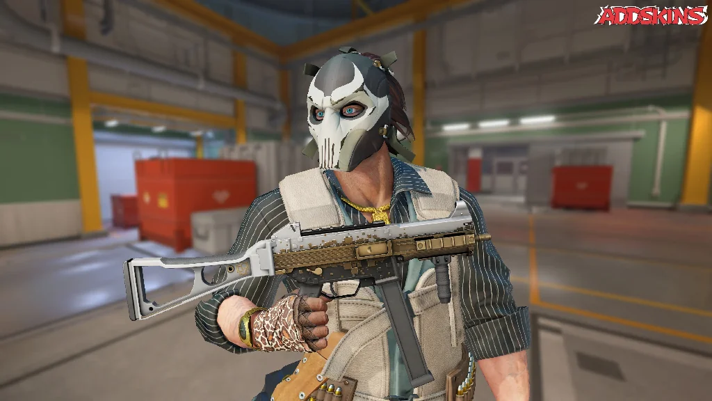 UMP-45 | Gold Bismuth pose-1