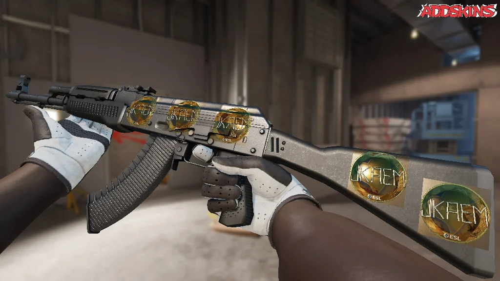 Sticker | jkaem (Gold) | Katowice 2019 inspecting