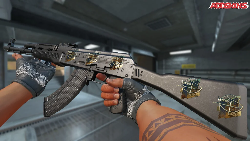 Sticker | kennyS (Gold) | Boston 2018 inspecting