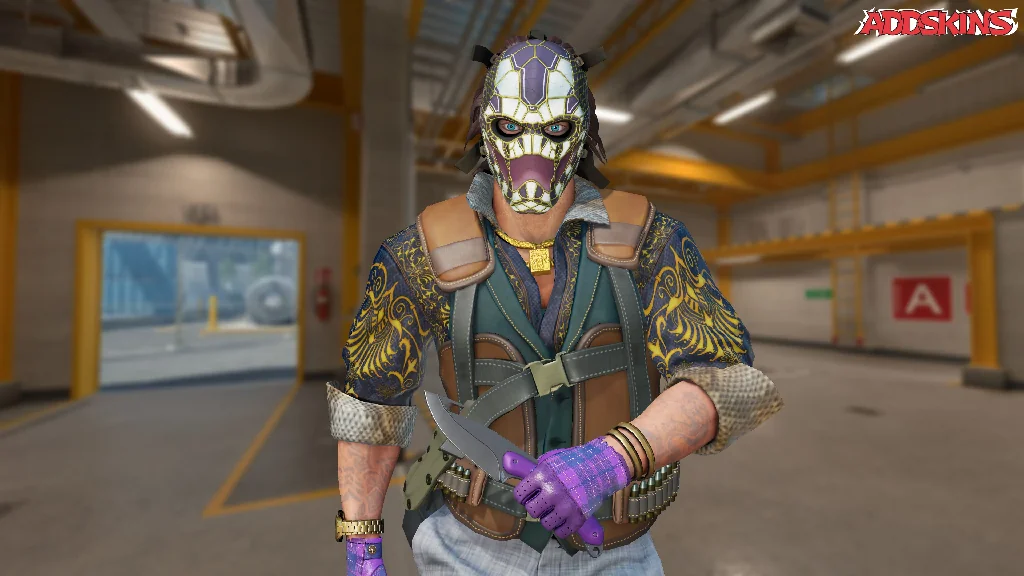 ★ Gut Knife | Ultraviolet pose-1