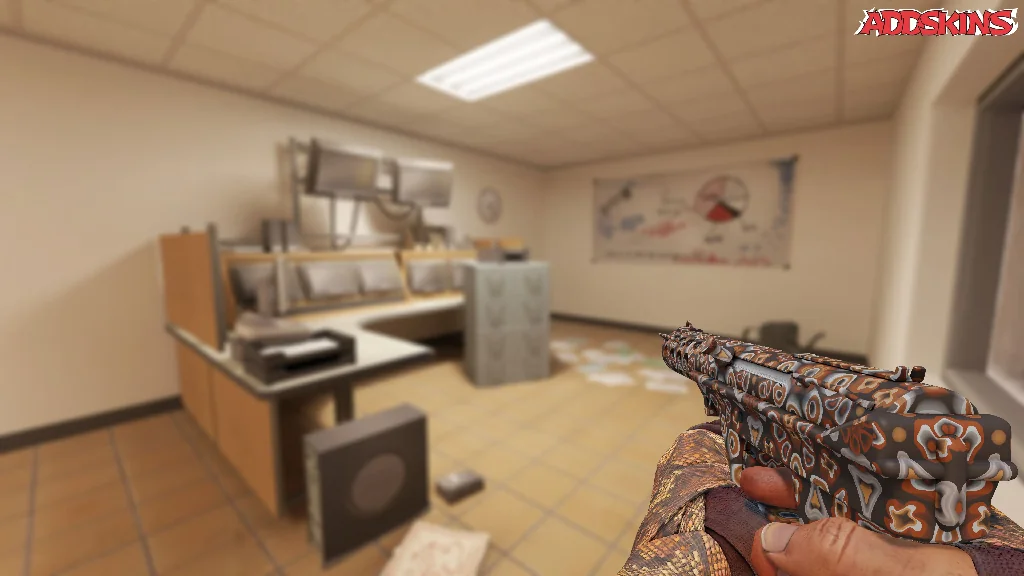 Tec-9 | Orange Murano holding