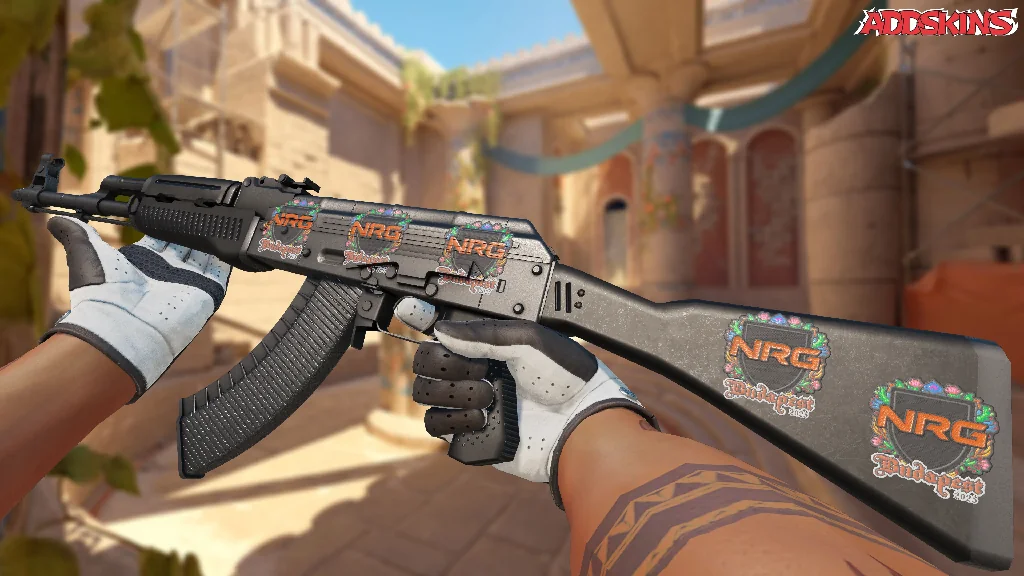 Sticker | NRG (Embroidered) | Budapest 2025 inspecting