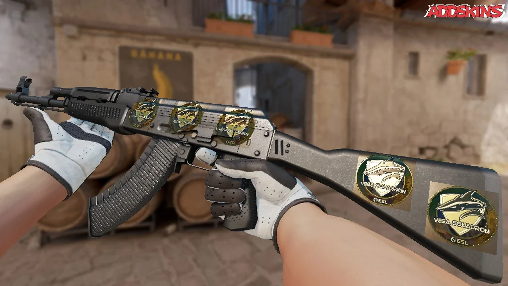 Sticker | Vega Squadron (Gold) | Katowice 2019 inspecting