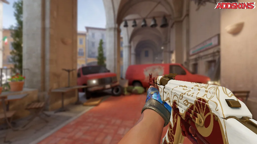 AK-47 | Nouveau Rouge holding