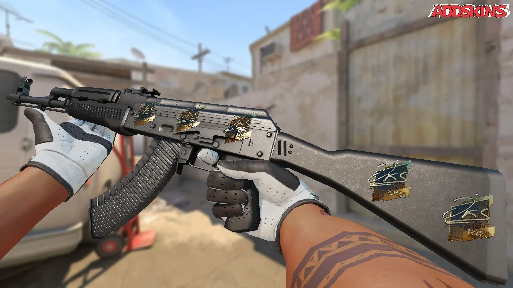 Sticker | jks (Gold) | Boston 2018 inspecting