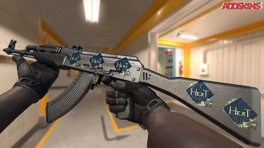 Sticker | HexT (Gold) | Rio 2022 inspecting
