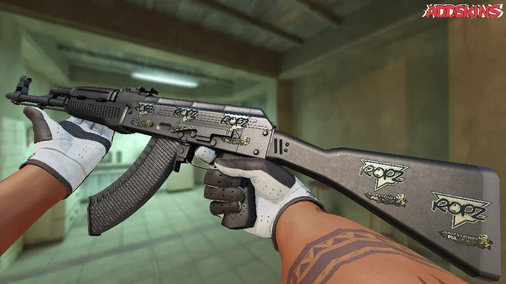 Sticker | ropz (Gold) | Antwerp 2022 inspecting