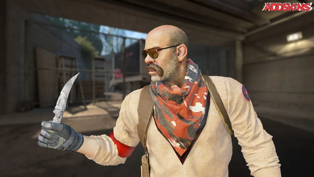 ★ Flip Knife | Urban Masked pose-2