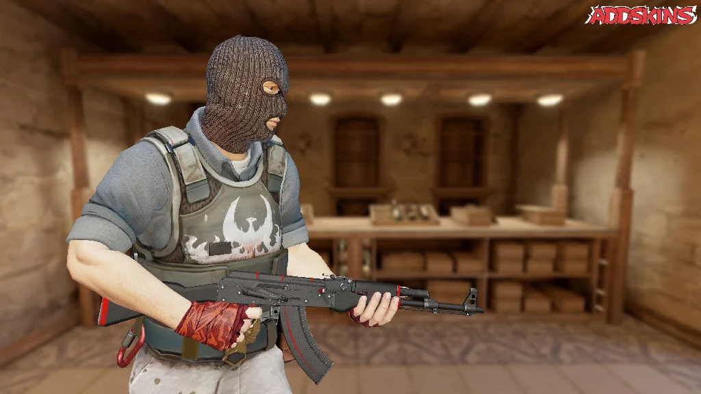 AK-47 | Redline pose-3