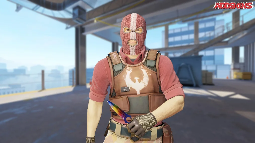 ★ Skeleton Knife | Marble Fade pose-1