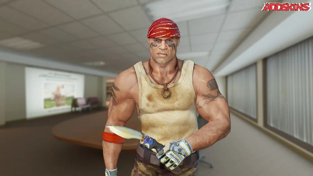 ★ Kukri Knife | Case Hardened pose-1