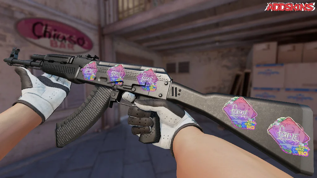 Sticker | fame (Glitter) | Rio 2022 inspecting