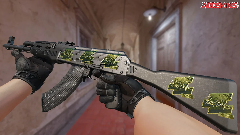 Sticker | pashaBiceps (Gold) | Atlanta 2017 inspecting