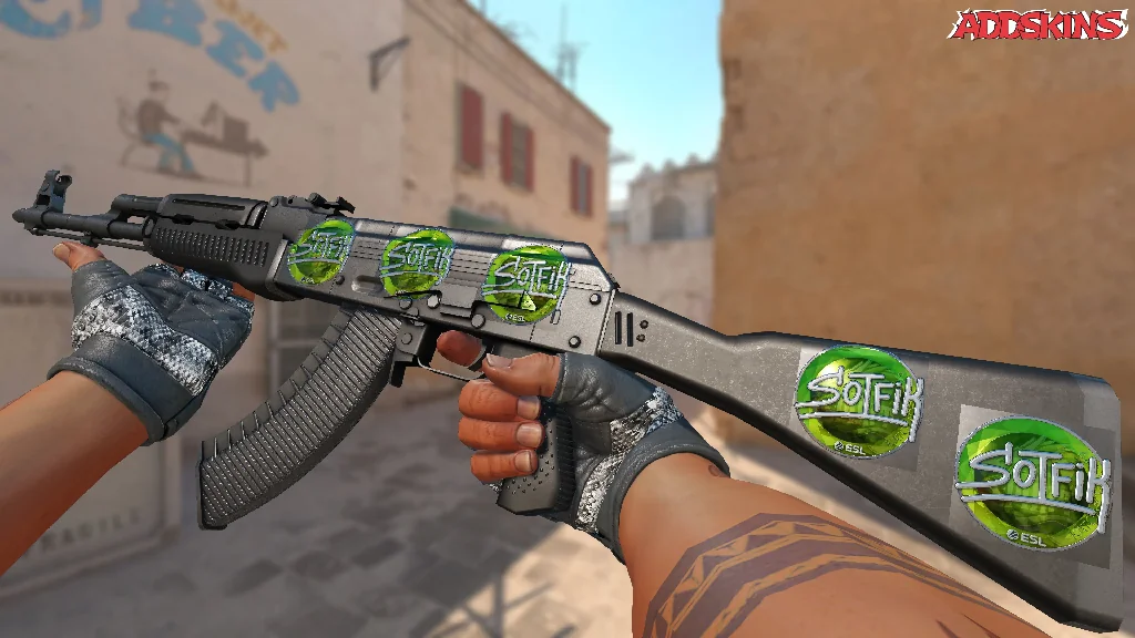Sticker | S0tF1k (Foil) | Katowice 2019 inspecting