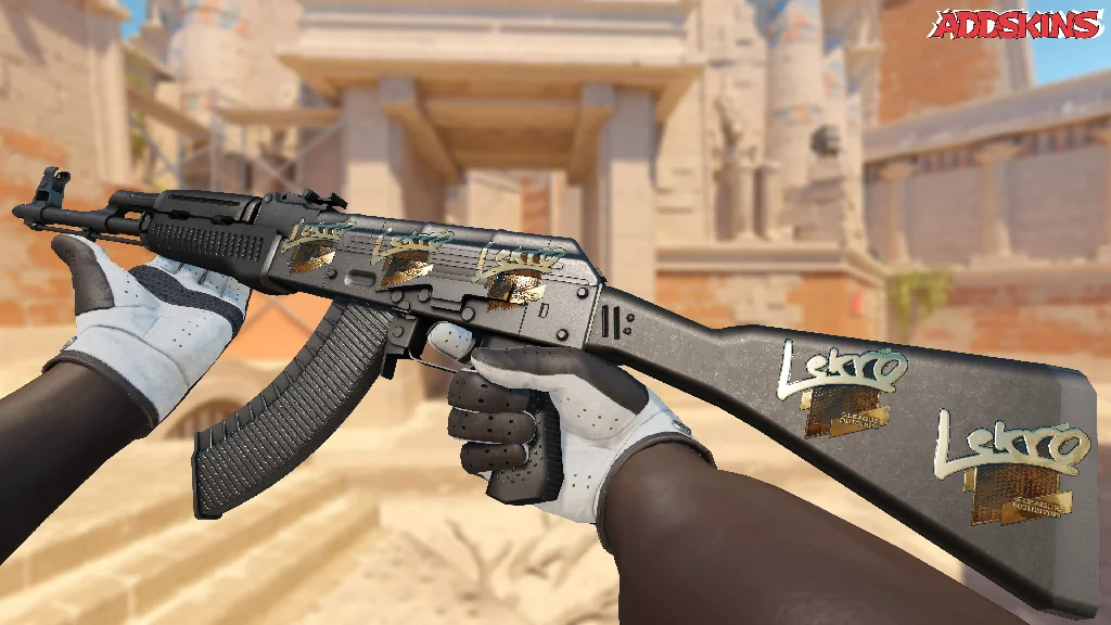 Sticker | Lekr0 (Gold) | Boston 2018 inspecting