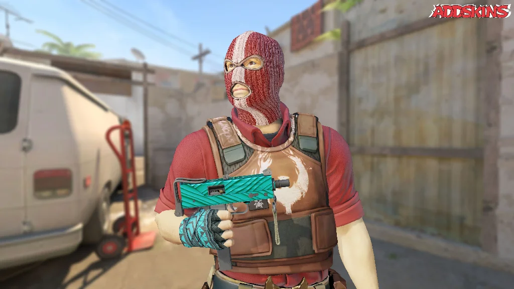 MAC-10 | Malachite pose-1