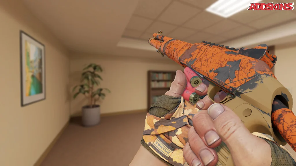 XM1014 | Blaze Orange reloading